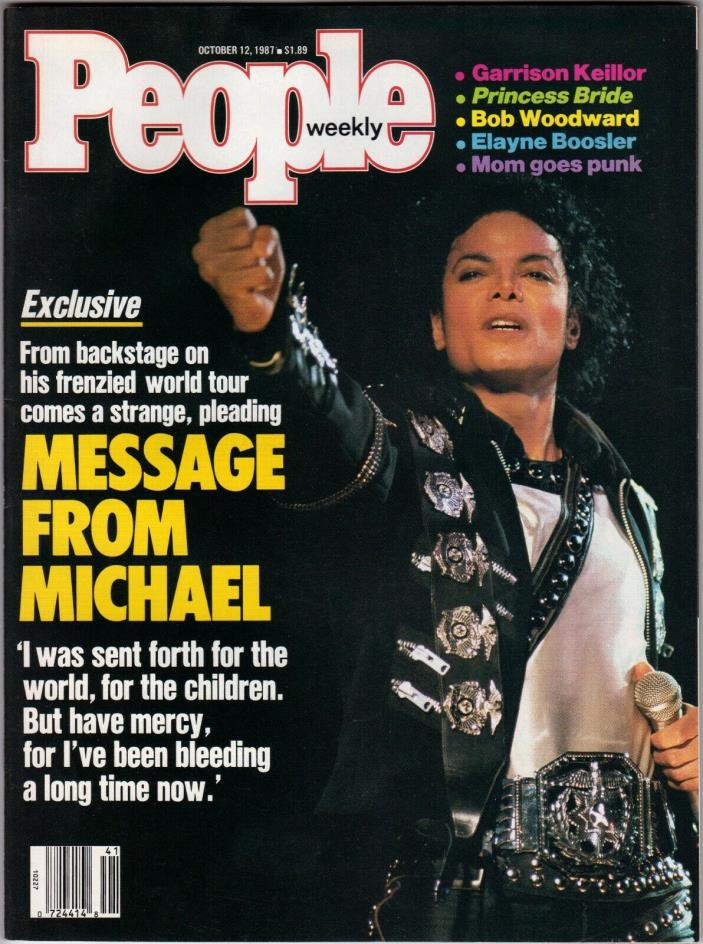 People Magazine October 12 1987 Michael Jackson Princess Bride Garrison Keillor