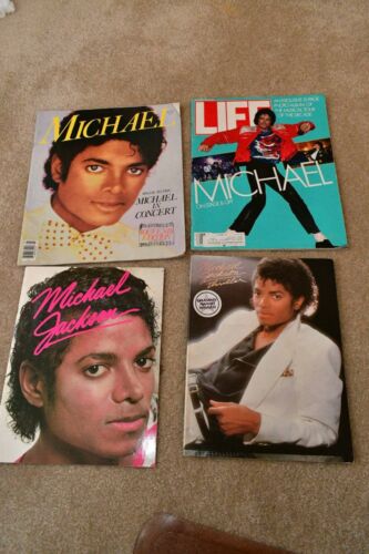 Michael Jackson Thriller songbook Life Magazine concert souvenir edition picture
