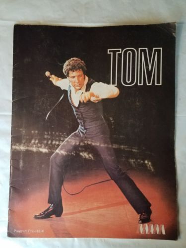 Tom Jones US Souvenir Tour Concert Program Book - memorabilia