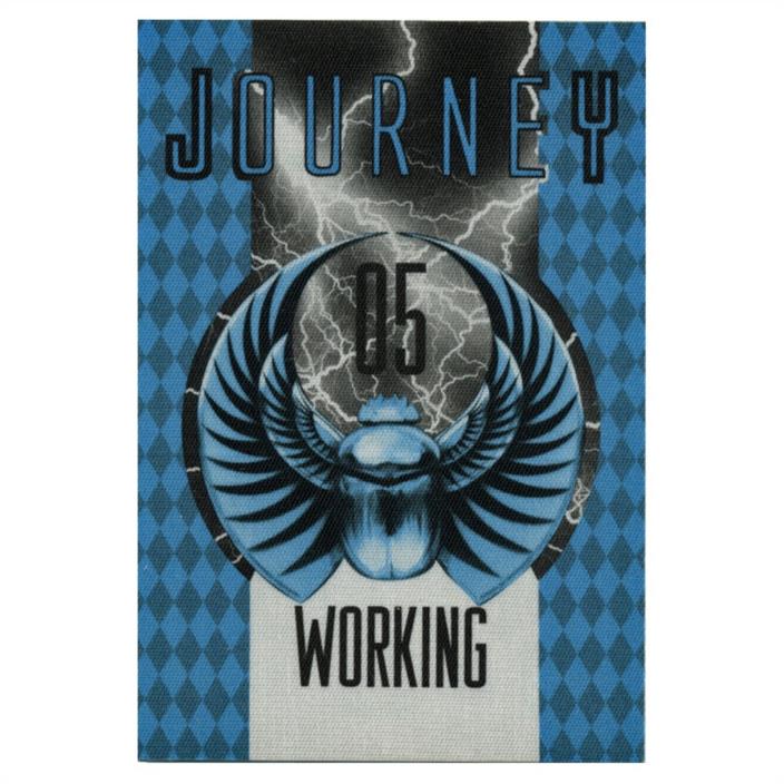 Journey authentic Working 2005 tour Backstage Pass