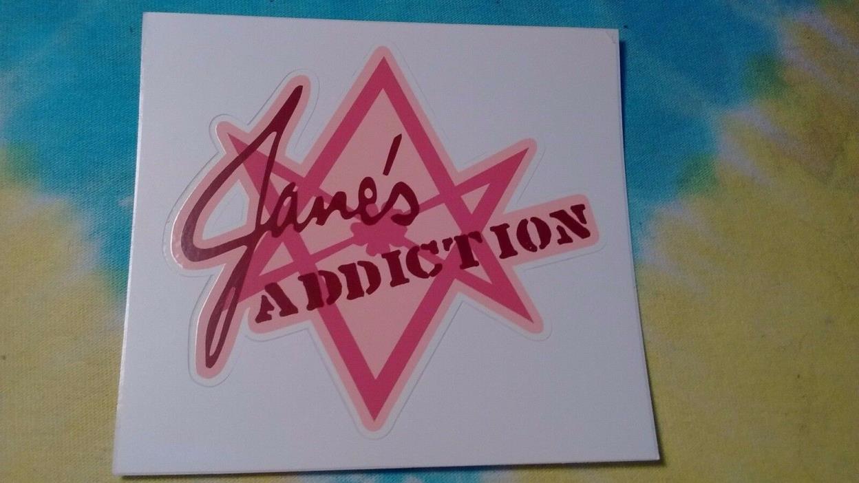 Jane's Addiction Logo Die Cut 4.25 x 3.75 Inch Sticker