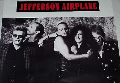 Jefferson Airplane Final Album Poster 1989 Original Poster
