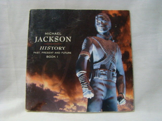 CD Insert Only Michael Jackson History Book 1 