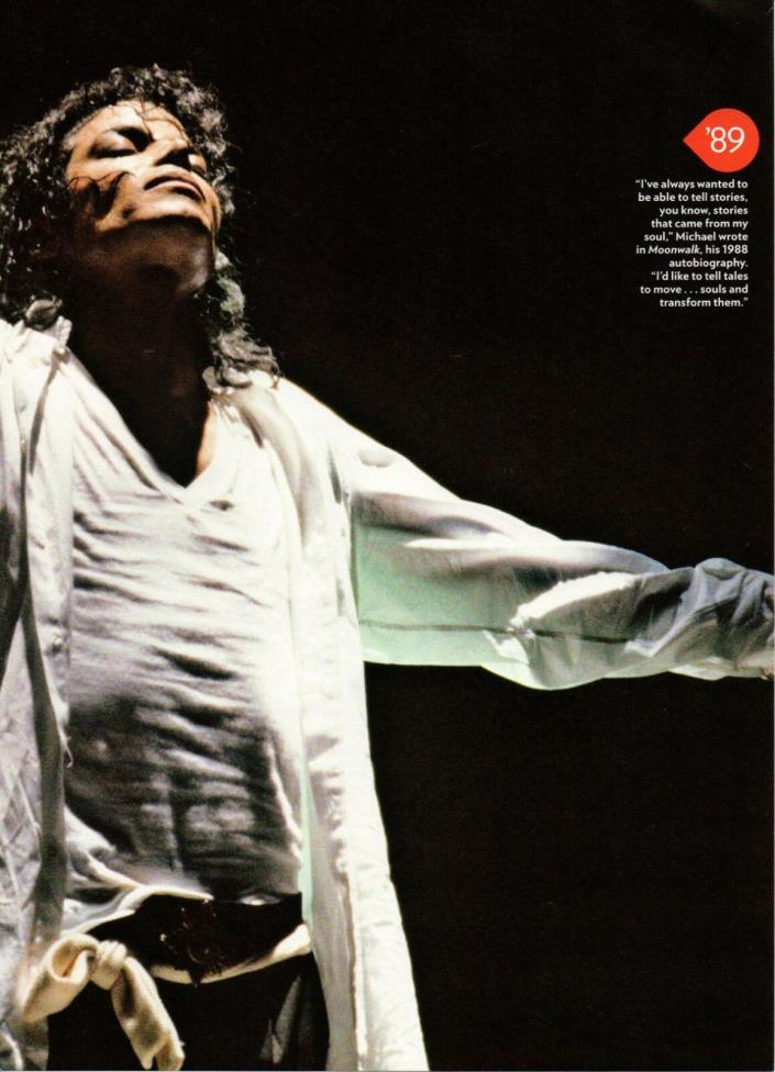 Michael Jackson 2 Page Picture Clipping