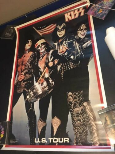 Kiss 1976 US Tour Poster Mint Condition