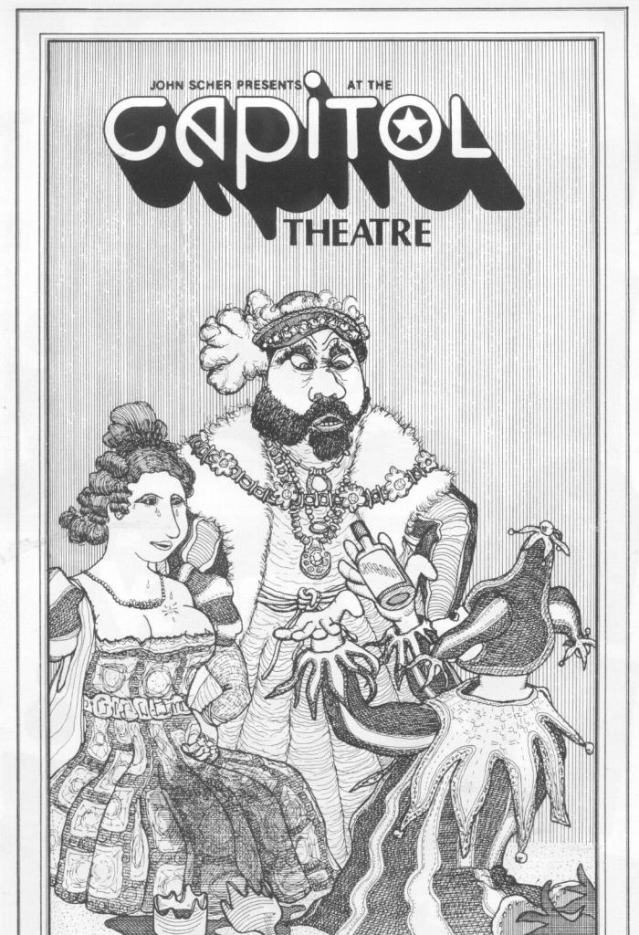 1979 THE KNACK Concert Capitol Theatre Passaic NJ Program ~ The Fools