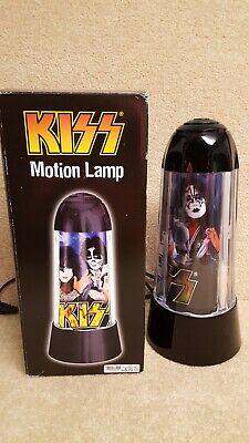 2006 KISS Catalog 14 Inch Tall Working Motion Lamp with Original Box