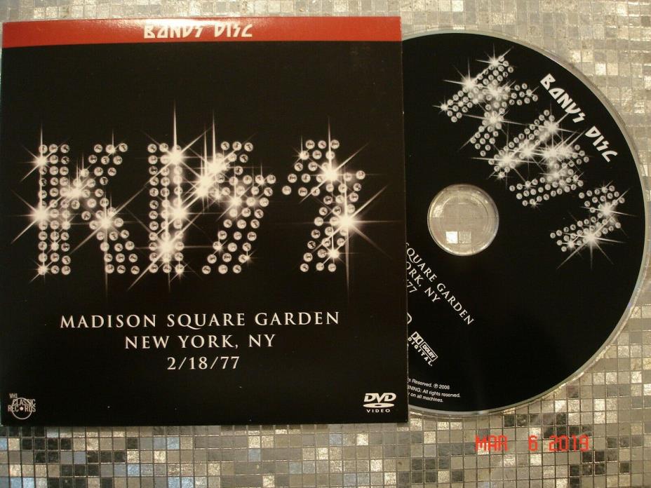 Kissology  Madison Square Garden  02/18/1977   Bonus DVD