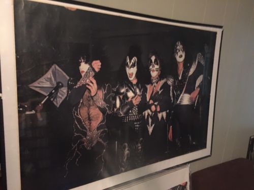 Kiss Tokyo Japan Original IPC Poster.  Mega Rare Printed On Rice Paper!!!!