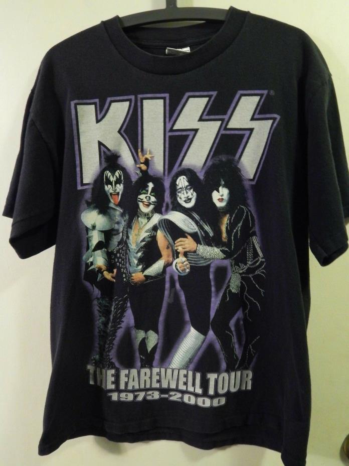 KISS 1973-2000 The Farewell Tour [Size: Lg] All Sport Events 100% Cotton T-SHIRT