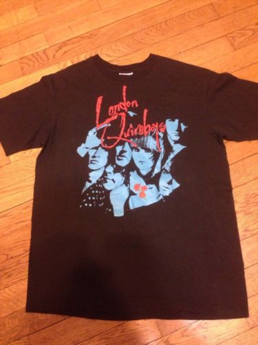TRUE VINTAGE LONDON QUIREBOYS 1990 American Tour T-shirt L Dogs D'Amour Concert
