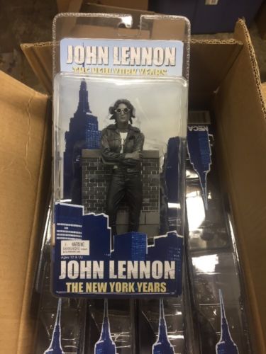 Neca Beatles John Lennon The New York Years Black & White Figure Never Released