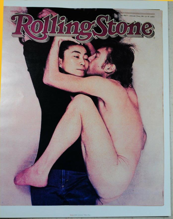 Original Magazine Print page  1997 John Lennon & Yoko Ono