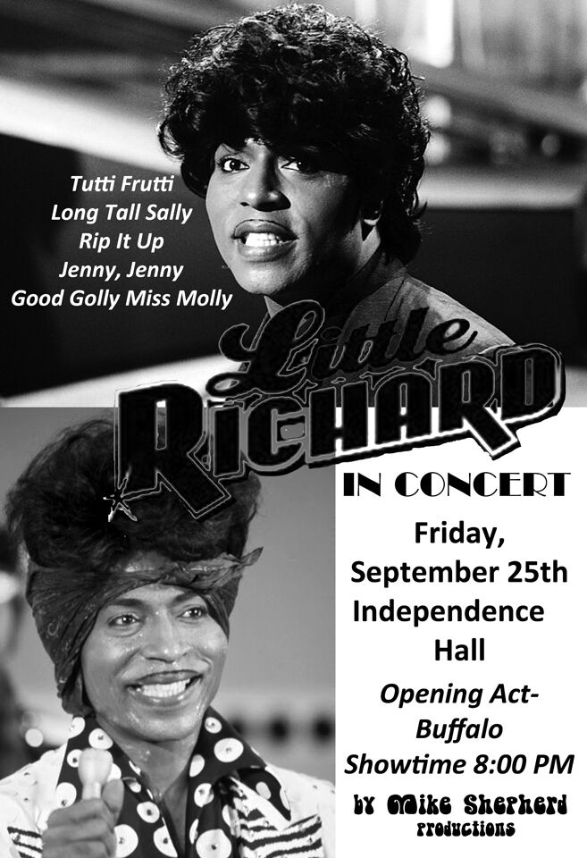 Little Richard Concert 1970 Poster original*