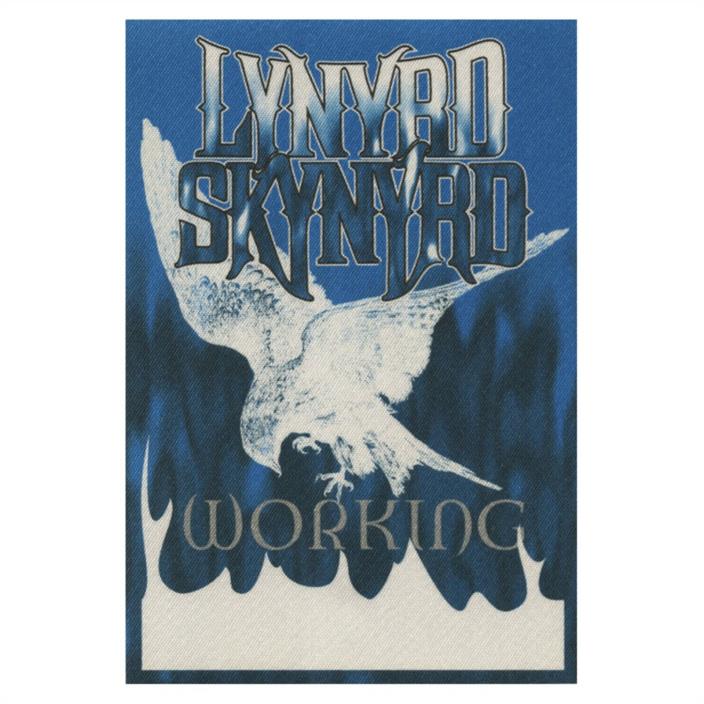 Lynyrd Skynyrd authentic Working 1999 tour Backstage Pass