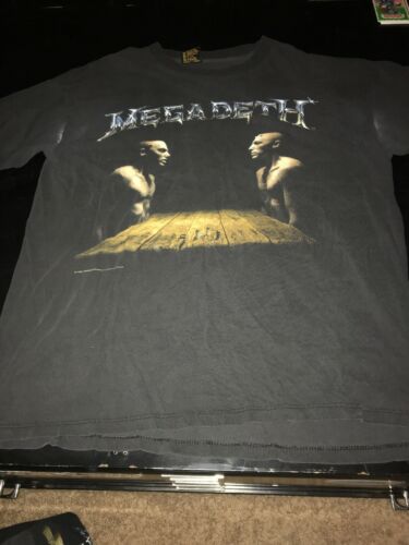 Megadeth Original Vintage 1993 Sweating Bullets Concert T Shirt XL Distressed