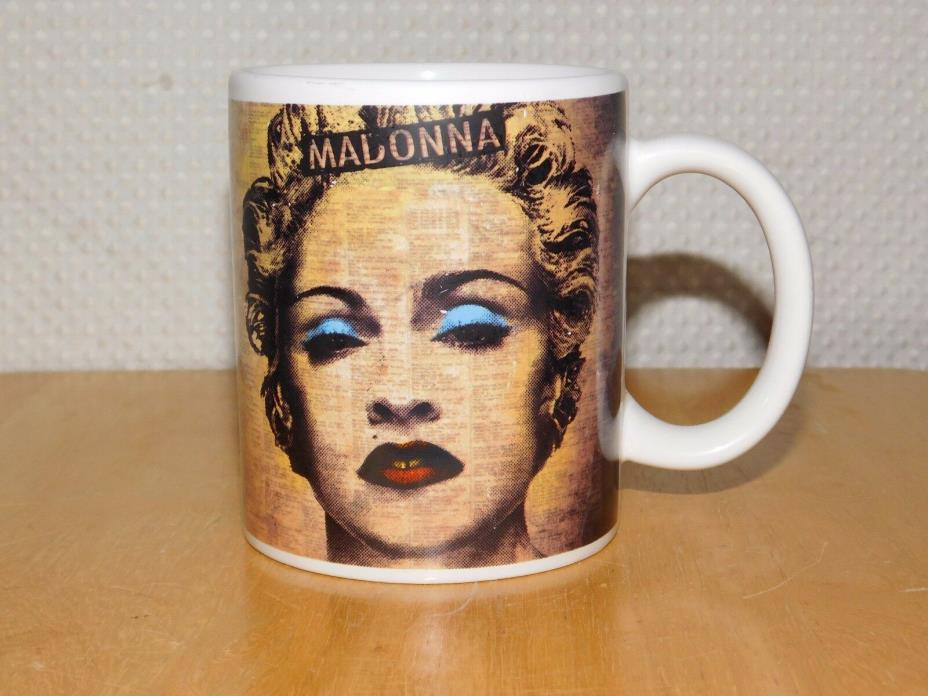 2010 Madonna official Celebration tour coffee mug cup by Live Nation