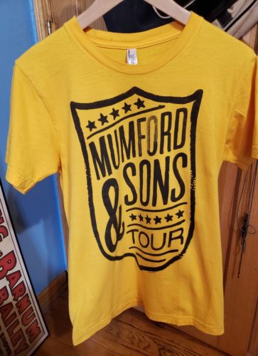 Mumford and Sons Tour Concert T Shirt Mens Size Small