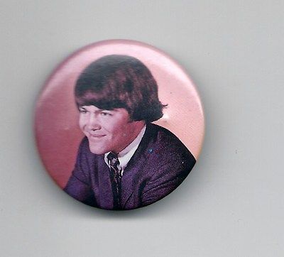 Mickey Dolenz  Rock group The Monkees Pinback Button dated 1998 Original