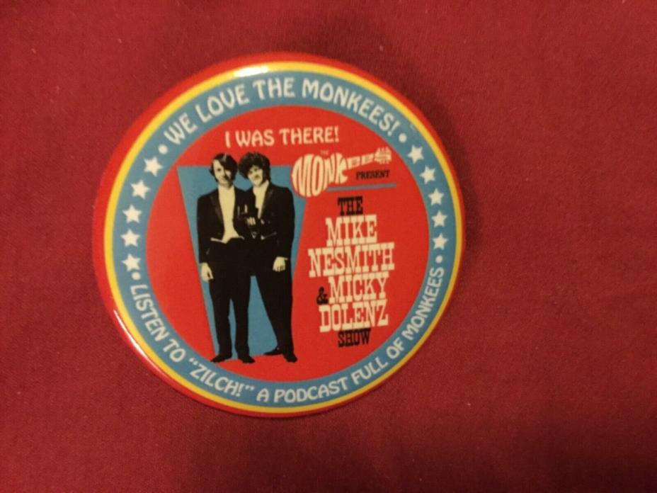 THE MONKEES MIKE NESMITH & MICKY DOLENZ SHOW PIN zilch podcast stockton ca