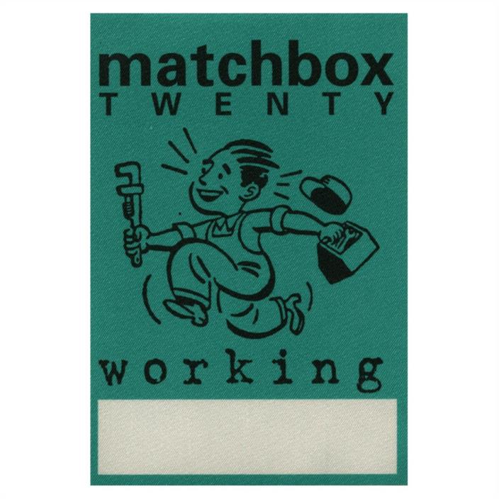 Matchbox Twenty authentic Working 2000-2001 tour Backstage Pass