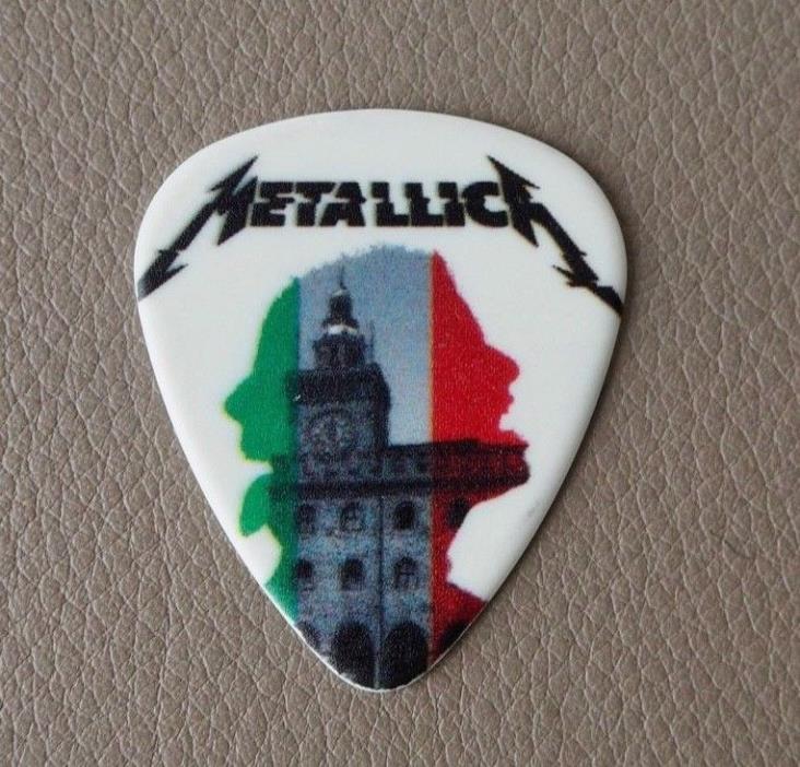 Metallica - Bologna 12/02/18 Worldwired Tour 100% Authentic RARE Guitar pick