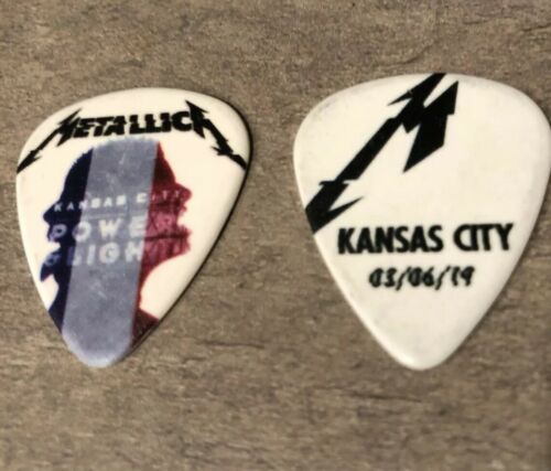 Metallica Concert Guitar Pick Kansas City,