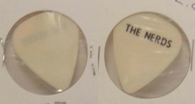 THE NERDS -  OLD TOUR CONCERT GUITAR PICK ***LAST ONE***