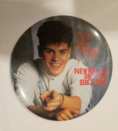 vintage New Kids on the Block Jordan Knight giant 6 inch button