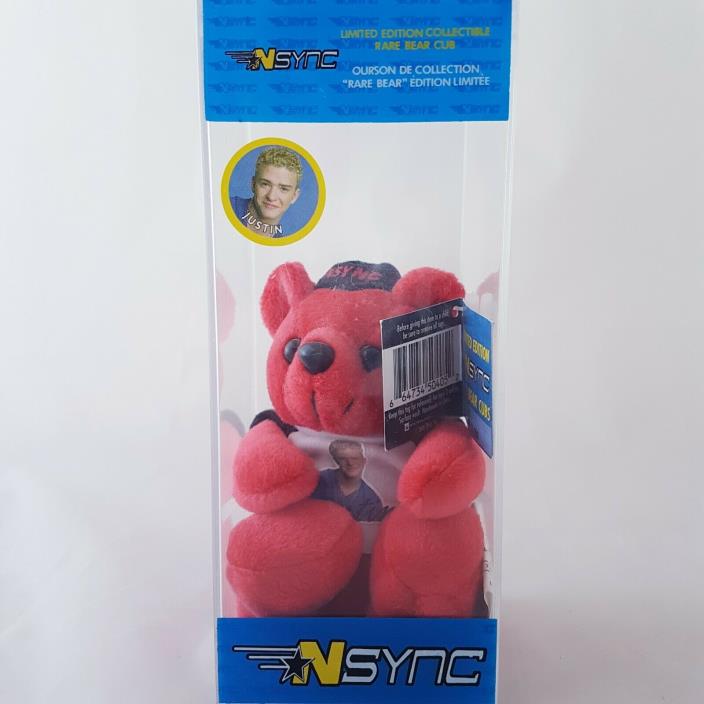 Justin Timberlake NSync Rare Bear Cubs Limited Edition