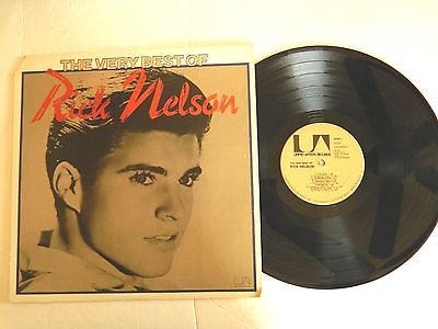 THE VERY BEST OF RICK NELSON Vinyl LP Collectable - VG (UA-LA330-E) 1975