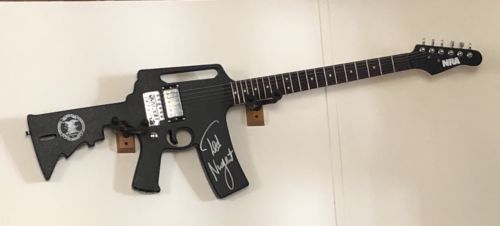 Friends Of NRA Ted Nugent Signed Guitar