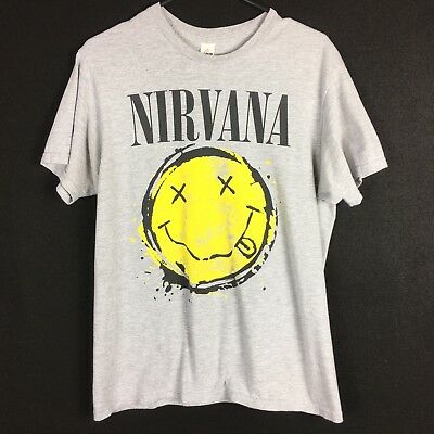 Nirvana Size Medium T-Shirt Graphic TEE Unisex Mens Womens