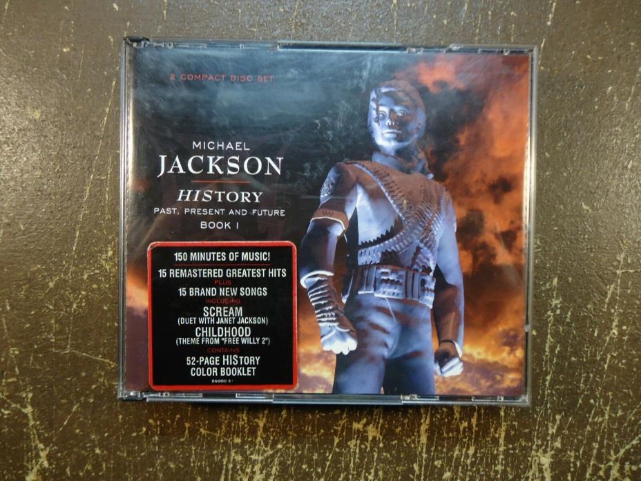 michael jackson history past present and future book 1 2 cd's