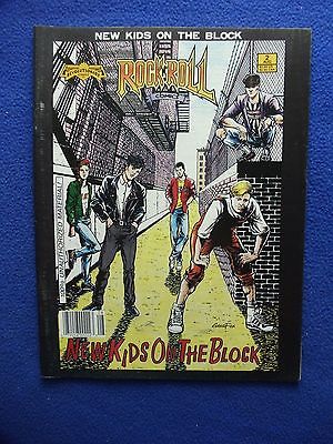 ~~ NEW KIDS ON THE BLOCK  OVERSIZED COMIC ~ 1990 ~