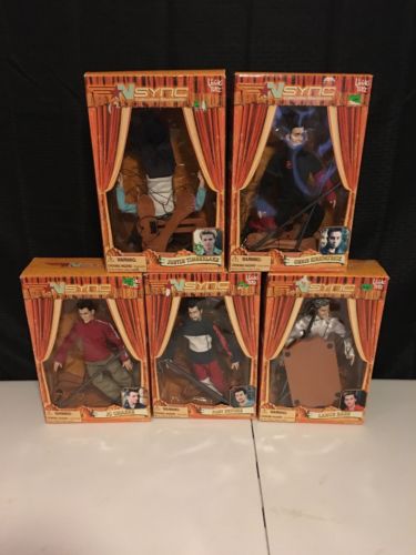 NSync Collectable Marionette Dolls 2000 By Living Toyz - Complete Set Freeship