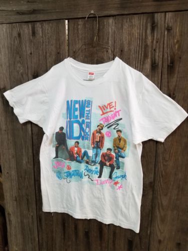 1990 New Kids On The Block Tee Shirt
