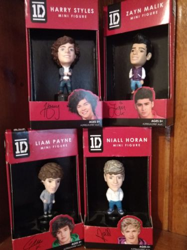 Brand New One Direction Mini Figures, 4 Count