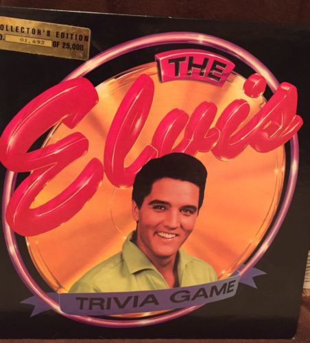 ??L??K: 1994 The Elvis????Trivia Game Collector's Ed.#1493 of 25000 Board Game