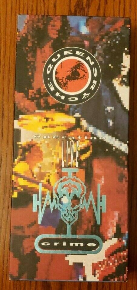 Queensryche Operation: Livecrime VHS CD Box Set