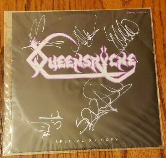 Queensryche Autographed Signed Queen of the Reich 7
