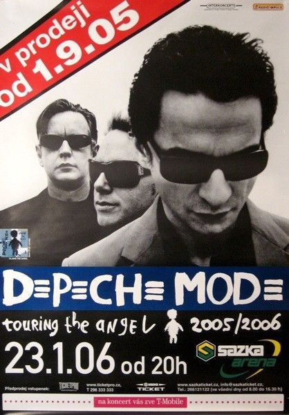Depeche  Mode- Original Tour poster Czech Republic