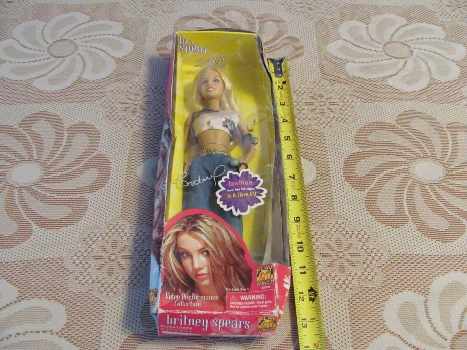 Britney Spears Barbie Size Doll I'm A Slave 4 U for You Fashion Outfit Toy Play