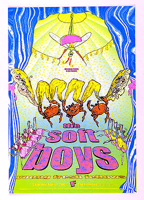 The Soft Boys Young Fresh Fellows Poster 2001 Apr 7 New Fillmore F452