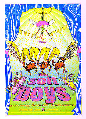 The Soft Boys Young Fresh Fellows Poster 2001 Apr 7 New Fillmore F452