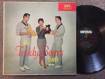 THE TEDDY BEARS Vintage LP Album VOCAL GROUP Imperial LP 9067 PHIL SPECTOR Rare
