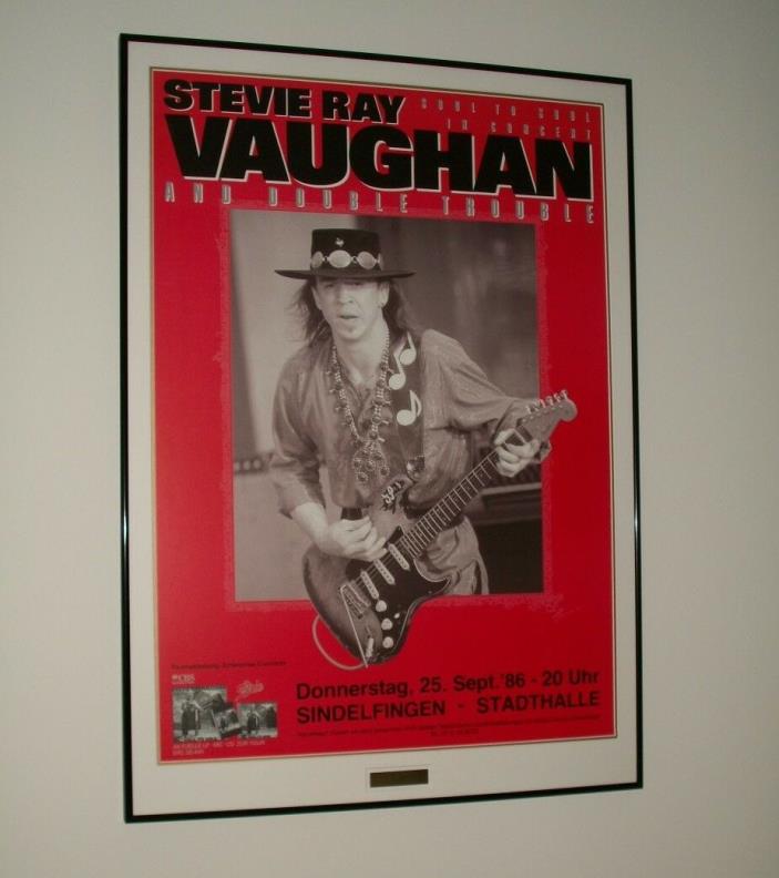Vintage Stevie Ray Vaughan 1986 