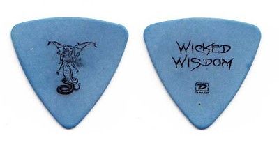 Wicked Wisdom Rio Lawrence Blue Bass Guitar Pick - 2005 Tour