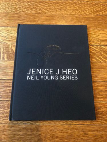Janice Heo NEIL YOUNG Art PhotoBook * Signed By Author Limited Edition #’d