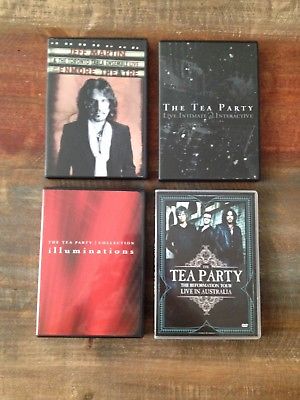 The Tea Party - Dvd lot - 4 - Jeff martin - I mother earth Our Lady Peace